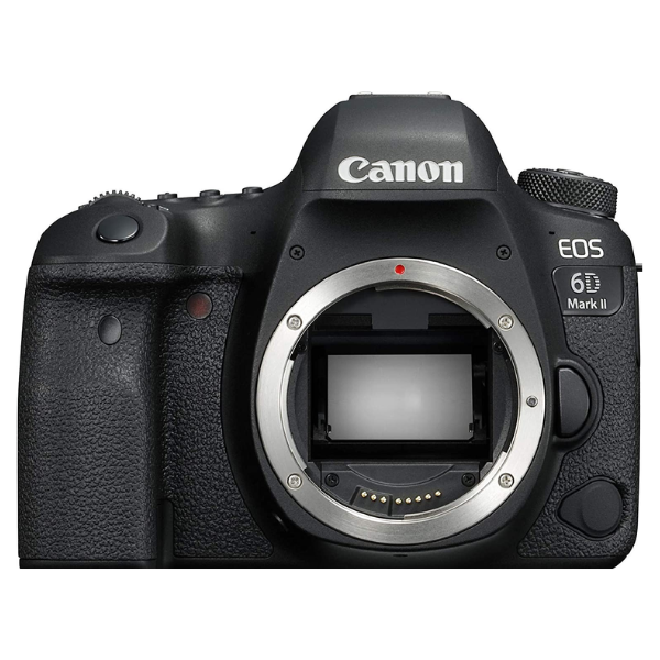 Canon EOS 6D Mark II 26.2MP Digital SLR Camera Body (Black)