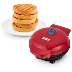 Dash DMW001RD Mini Waffle Maker - Red