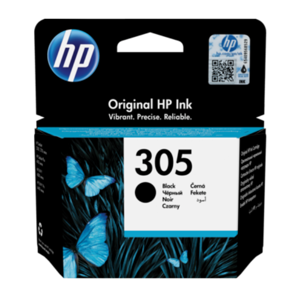 HP 305 Black Ink Cartridge