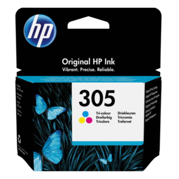 HP 305 Tri-color Ink Cartridge