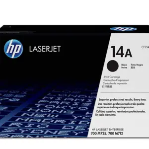 HP 14A Black Original LaserJet Toner Cartridge (CF214A)