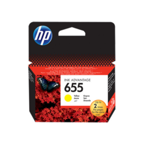 Hp 655 Yellow Original Ink Advantage Cartridge
