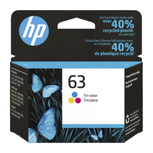 HP 63 Tri-color Original Ink Cartridge