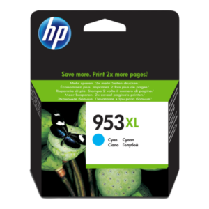 HP 953XL High Yield Cyan Original Ink Cartridge (F6U16AE)