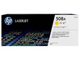 HP 508A Yellow Original LaserJet Toner Cartridge (CF362A)