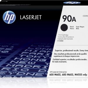 HP 90A Black Original LaserJet Toner Cartridge (CE390A)